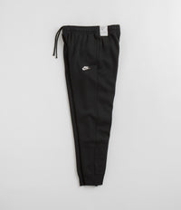 Nike Club Fleece Joggers - Black / Black / White thumbnail