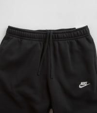 Nike Club Fleece Joggers - Black / Black / White thumbnail