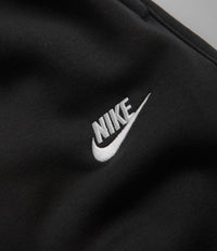 Nike Club Fleece Joggers - Black / Black / White thumbnail