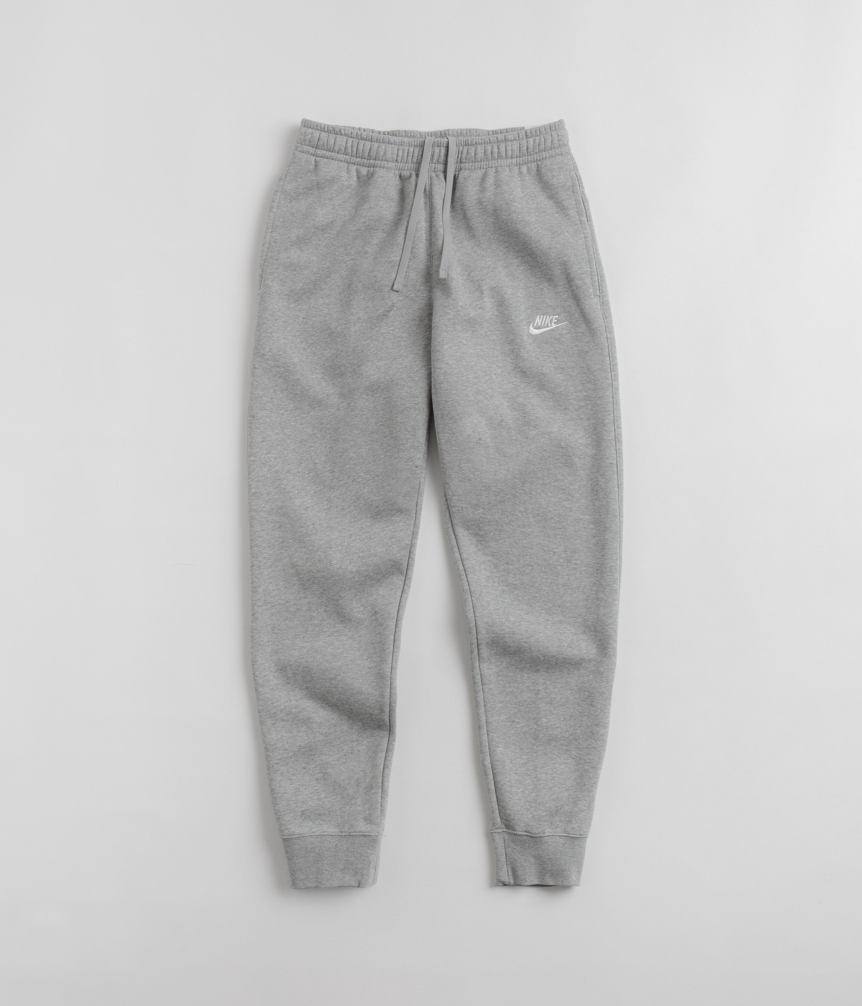 ★★Nike★★ Club Knit Jogger M Dark Grey Heather White FQ43 Buy Nike Club Men's Knit Joggers - Dark Grey Heather/White