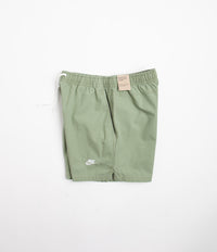 Nike Club Flow Shorts - Oil Green / White thumbnail