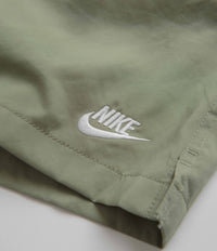Nike Club Flow Shorts - Oil Green / White / White thumbnail