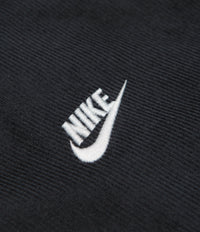 Nike Club Harrington Corduroy Jacket - Black / White thumbnail