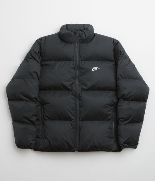 Nike Club Puffer Jacket - Black / White