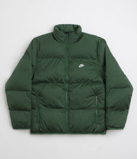 Nike Club Puffer Jacket - Fir / White thumbnail