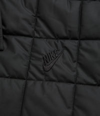 Nike Club Quilted Jacket - Black / Black / Black thumbnail