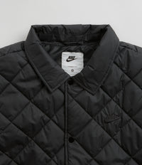 Nike Club Quilted Jacket - Black / Black / Black thumbnail