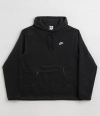 Nike Club Winterized Hoodie - Black / White thumbnail