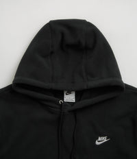 Nike Club Winterized Hoodie - Black / White thumbnail