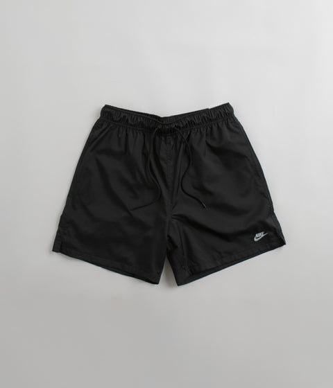 Nike Club Woven Flow Shorts - Black / White