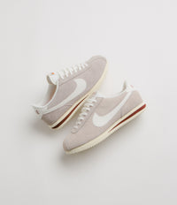 Nike Cortez SE Shoes - College Grey / Sail - Dark Team Red thumbnail