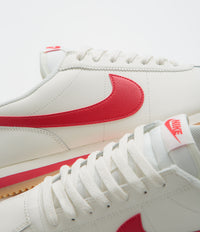 Nike Cortez Shoes - Sail / University Red - Gum Yellow thumbnail