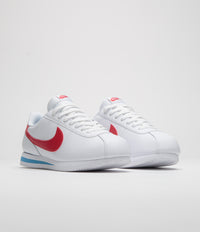 Nike Cortez Shoes - White / Varsity Red - Varsity Blue thumbnail