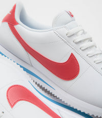 Nike Cortez Shoes - White / Varsity Red - Varsity Blue thumbnail