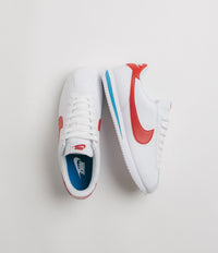 Nike Cortez Shoes - White / Varsity Red - Varsity Blue thumbnail