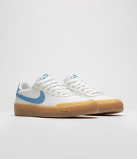 Nike Court Shot Shoes - Sail / Blue Beyond - Gum Light Brown - White thumbnail