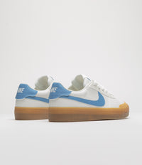 Nike Court Shot Shoes - Sail / Blue Beyond - Gum Light Brown - White thumbnail