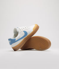 Nike Court Shot Shoes - Sail / Blue Beyond - Gum Light Brown - White thumbnail