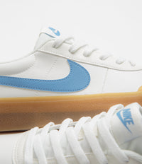 Nike Court Shot Shoes - Sail / Blue Beyond - Gum Light Brown - White thumbnail