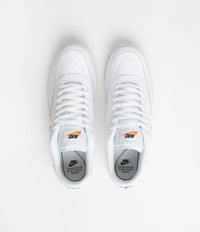 Nike Court Vintage Shoes - White / Black - Total Orange thumbnail