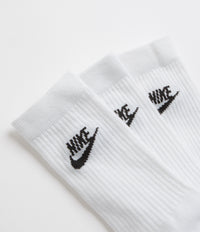 Nike Everyday Essential Crew Socks (3 Pair) - White / Black / Black thumbnail