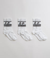 Nike Everyday Essential Crew Socks (3 Pair) - White / Black / Black / Black thumbnail