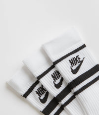 Nike Everyday Essential Crew Socks (3 Pair) - White / Black / Black / Black thumbnail