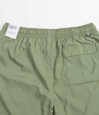 Nike Flow Shorts - Oil Green / White thumbnail