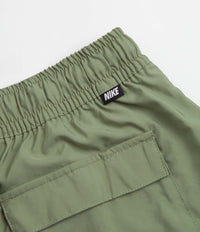 Nike Flow Shorts - Oil Green / White thumbnail