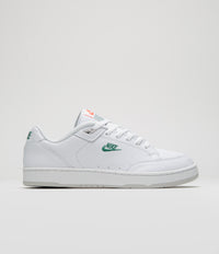 Nike Grandstand II Premium Shoes - White / Dark Cypress - Dark Cypress thumbnail