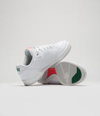 Nike Grandstand II Premium Shoes - White / Dark Cypress - Dark Cypress thumbnail