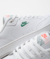 Nike Grandstand II Premium Shoes - White / Dark Cypress - Dark Cypress thumbnail