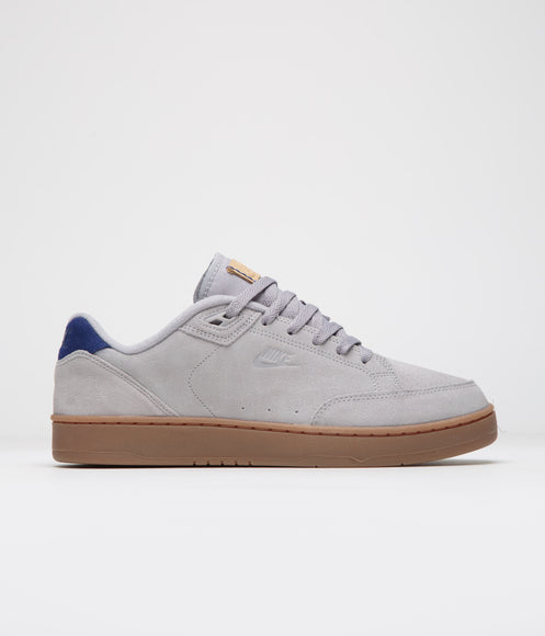 Nike Grandstand II Shoes - Atmosphere Grey / Deep Royal Blue