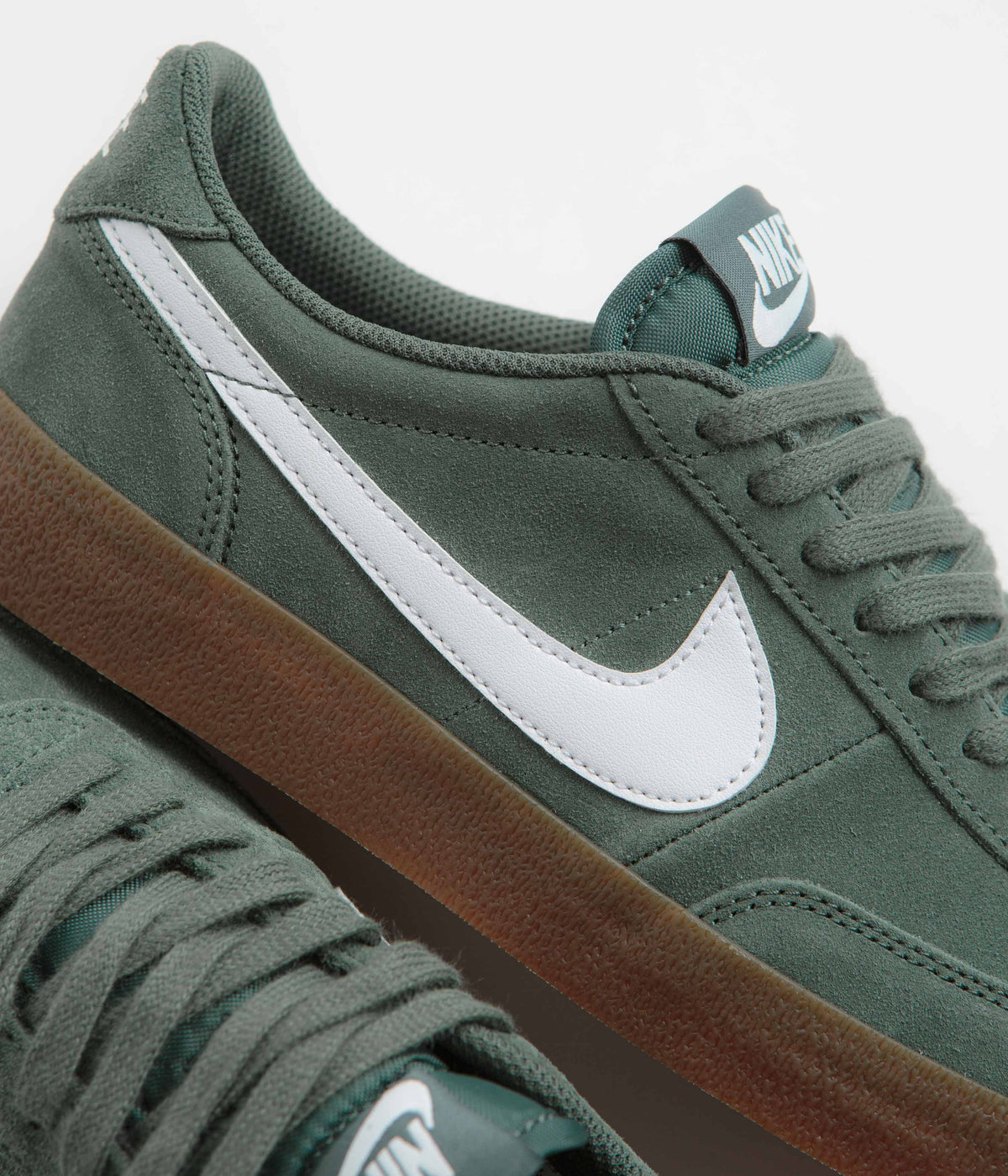 Green swoosh nike killshot 2 sale