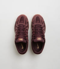 Nike P-6000 SE Shoes - Dark Pony / Burgundy Crush - Metallic Gold thumbnail