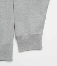 Nike Solo Swoosh Hoodie - Dark Grey Heather / White thumbnail