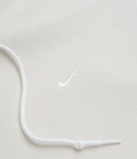 Nike Solo Swoosh Hoodie in Light Bone and White thumbnail
