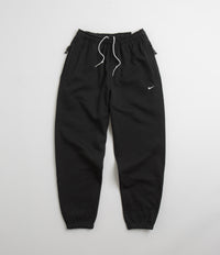 Nike Solo Swoosh Sweatpants - Black / White thumbnail