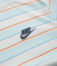 Nike Stripe Club T-Shirt - Glacier Blue / Thunder Blue thumbnail