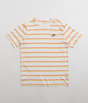 Nike Stripe T-Shirt - White / Multi