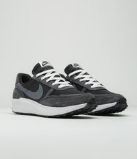 Nike Waffle Nav Shoes - Black / White - Off Noir thumbnail