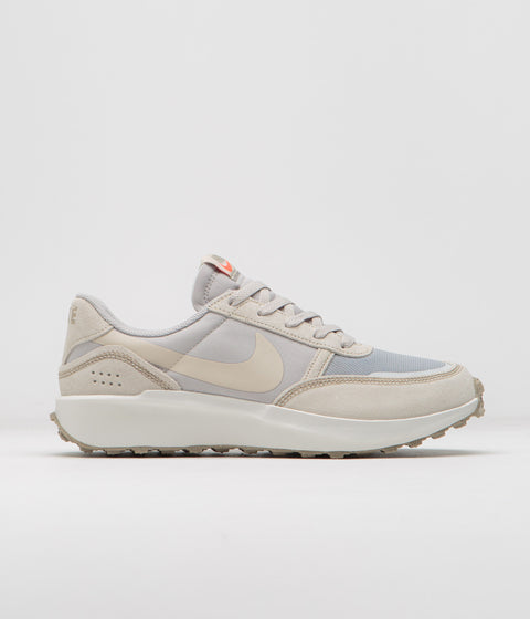 Nike Waffle Nav Shoes - Light Iron Ore / Sanddrift - Silver - Phantom ...