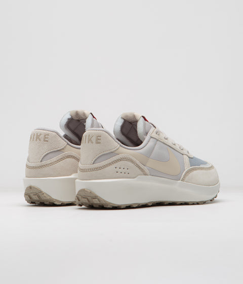 Nike Waffle Nav Shoes - Light Iron Ore / Sanddrift - Silver - Phantom ...