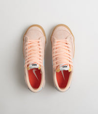 Nike Womens Blazer Low '77 Vintage Shoes - Crimson Tint / Glacier Blue thumbnail