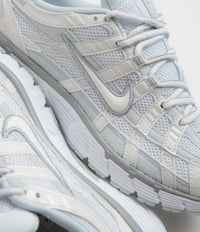 Nike Womens P-6000 Shoes - Metallic Summit White / White - Pure Platinum thumbnail
