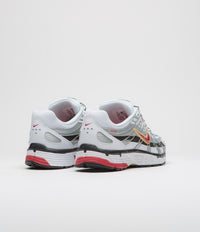 Nike Womens P-6000 Shoes - White / Varsity Red - Metallic Platinum thumbnail