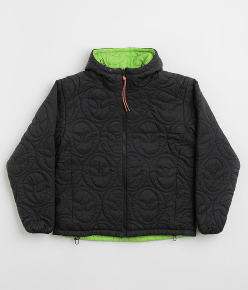 No Problemo Alien-O Quilted Liner Jacket - Black