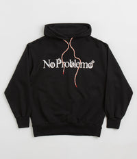 No Problemo Funghi Problemo Hoodie - Black thumbnail