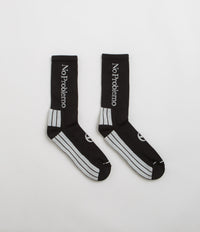 No Problemo Logo Socks - Black thumbnail