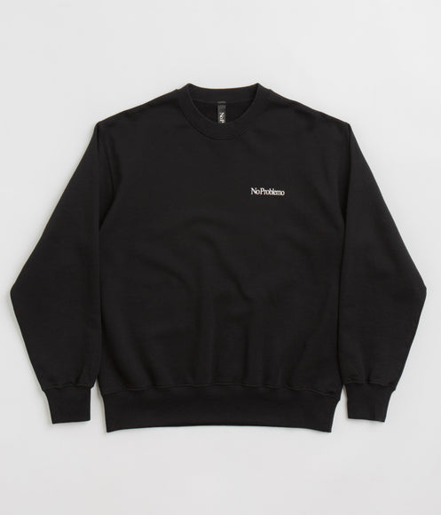 No Problemo Mini Problemo Crewneck Sweatshirt - Black